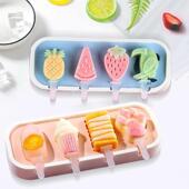 Molds Mini Kids Cute Popsicles Silicone Baby Shapes Popsicle