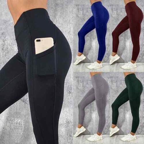 S-3XL plus ladies yoga sports leggings大码女士运动女瑜伽裤14