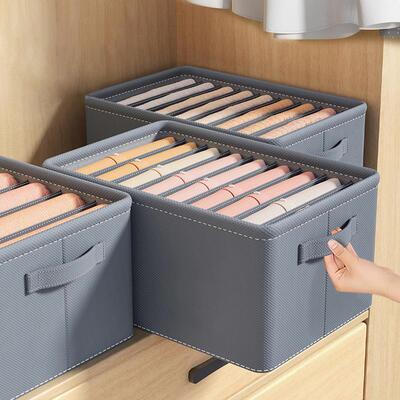 Stronger Storage Boxes For Wardrobe Clothes Organizer Pants
