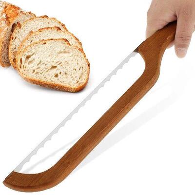 Bread Bow Cutter Serrated Bagel Cutter Stainless Steel