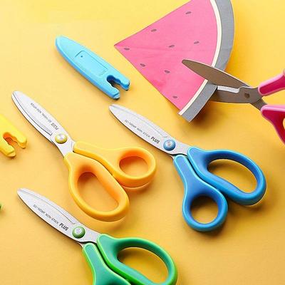 1pc Japan PLUS Left Hand Scissors Children DIY Student Right