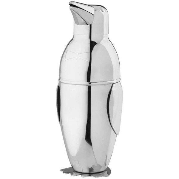 2X Cocktail Shaker, Penguin Steel Bar Bartender Drink Mixer