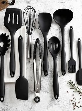 10 PCS Silicone Cookware Set Kitchen Cooking Tools Baking To