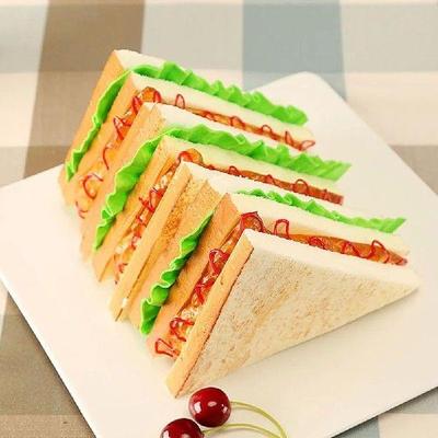 Simulated Sandwich PU Artificial Bread Fake Sandwich Model