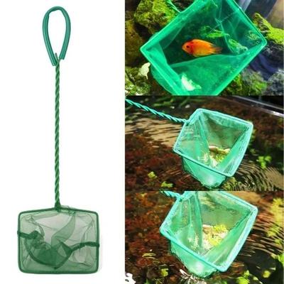 Long Handle Square Aquarium Fishing Net Landing Net for Fish