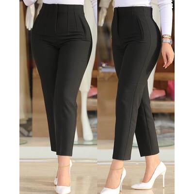 plussize For Women Trousers Clothes Formal Suit Pants casual