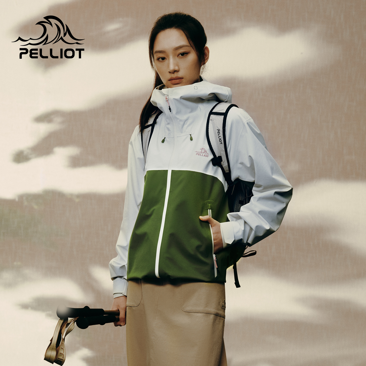 伯希和户外冲锋衣Teflon三防外套