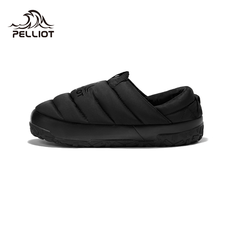 伯希和户外羽绒鞋保暖营地鞋