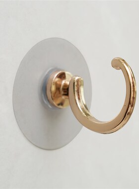 速发合窗金帘挂钩饰带配绑免打孔墙钩壁钩客厅装衣帽钩简约G118