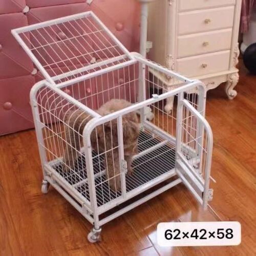 速发狗笼子小型犬中型犬大型犬泰迪加粗室内室外带厕所兔笼子猫笼