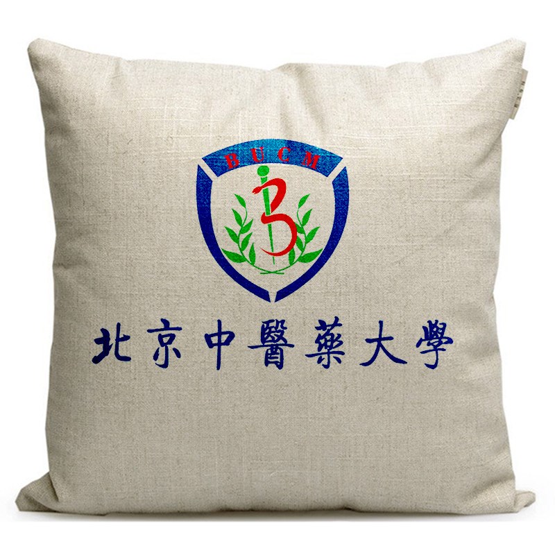 速发北京中医药大学纪念品文创沙发抱枕高考礼物学生靠枕午休枕头