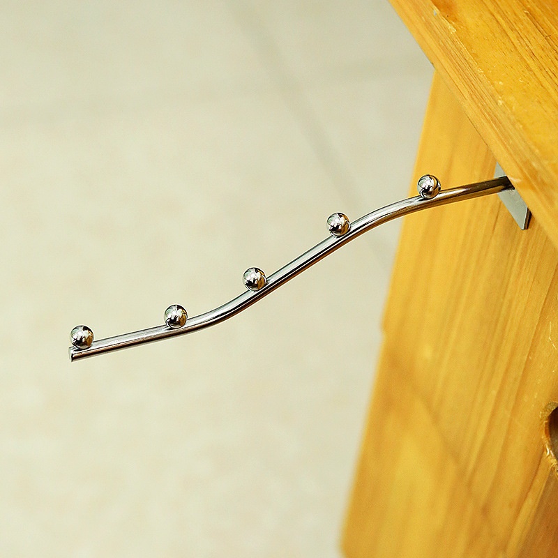 晾衣架窗户式阳台撑杆衣架防盗窗飘窗固定杆宿舍不锈钢衣架子新品