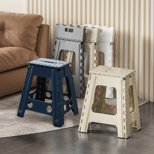 折叠凳加厚塑料可折叠椅加高便携