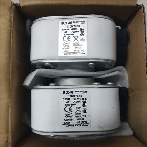 议价巴斯曼熔断器170M7078107M707Eaton Bussmann熔断器