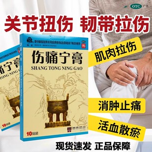 桐菊伤痛宁膏10贴活血散瘀消肿止痛关节扭伤肌肉拉伤软组织损伤