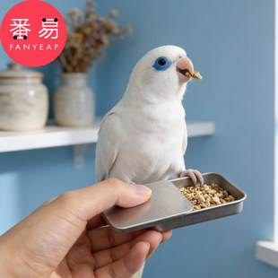 鹦鹉食盒A1zb551 糖果盒 推拉盒小铁盒便携迷你滑盖小收纳盒抽屉式