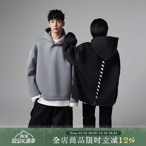 小众设计宽松oversize卫衣