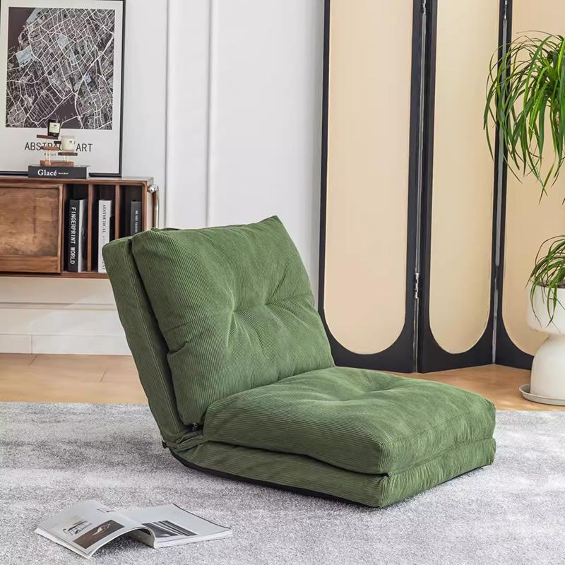 榻榻米沙发可躺可睡阳台单人日式座椅折叠靠背椅地上飘窗懒人配件