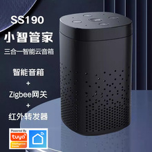 涂鸦智能小智管家音箱语音红外遥控Zigbee网关声控全屋家居SS190