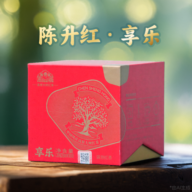 享乐小方盒20g云南凤庆红茶茶叶