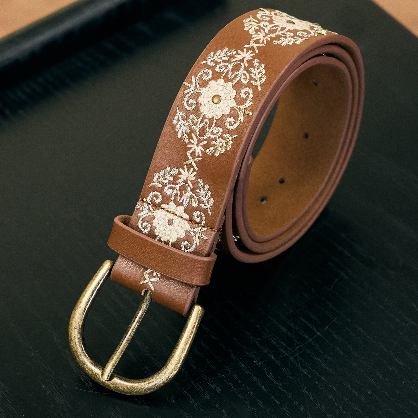 SHRELY RTW boho狂想曲/DU家定制重工刺绣复古腰带