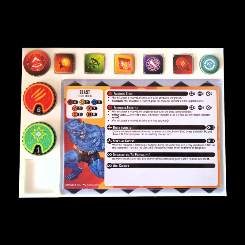 【漫威危险协议角色战争板】Crisis Protocol玩家面板War Board
