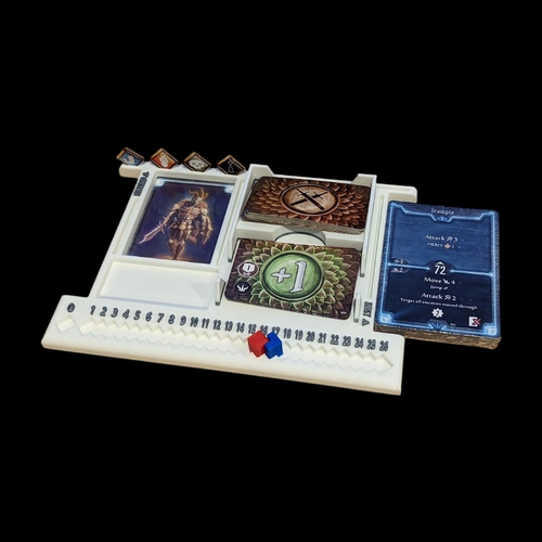【幽港迷城/冰封迷城玩家面板多色记分板】Gloomhaven Dashboard