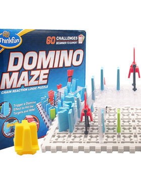 Thinkfun 多米诺迷宫duominuo maze儿童逻辑思维训练桌游益智