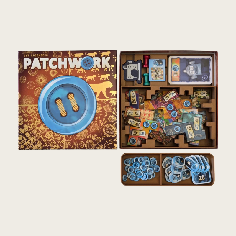【拼布十周年纪念收纳套装】Patchwork整理代币Insert Organizer