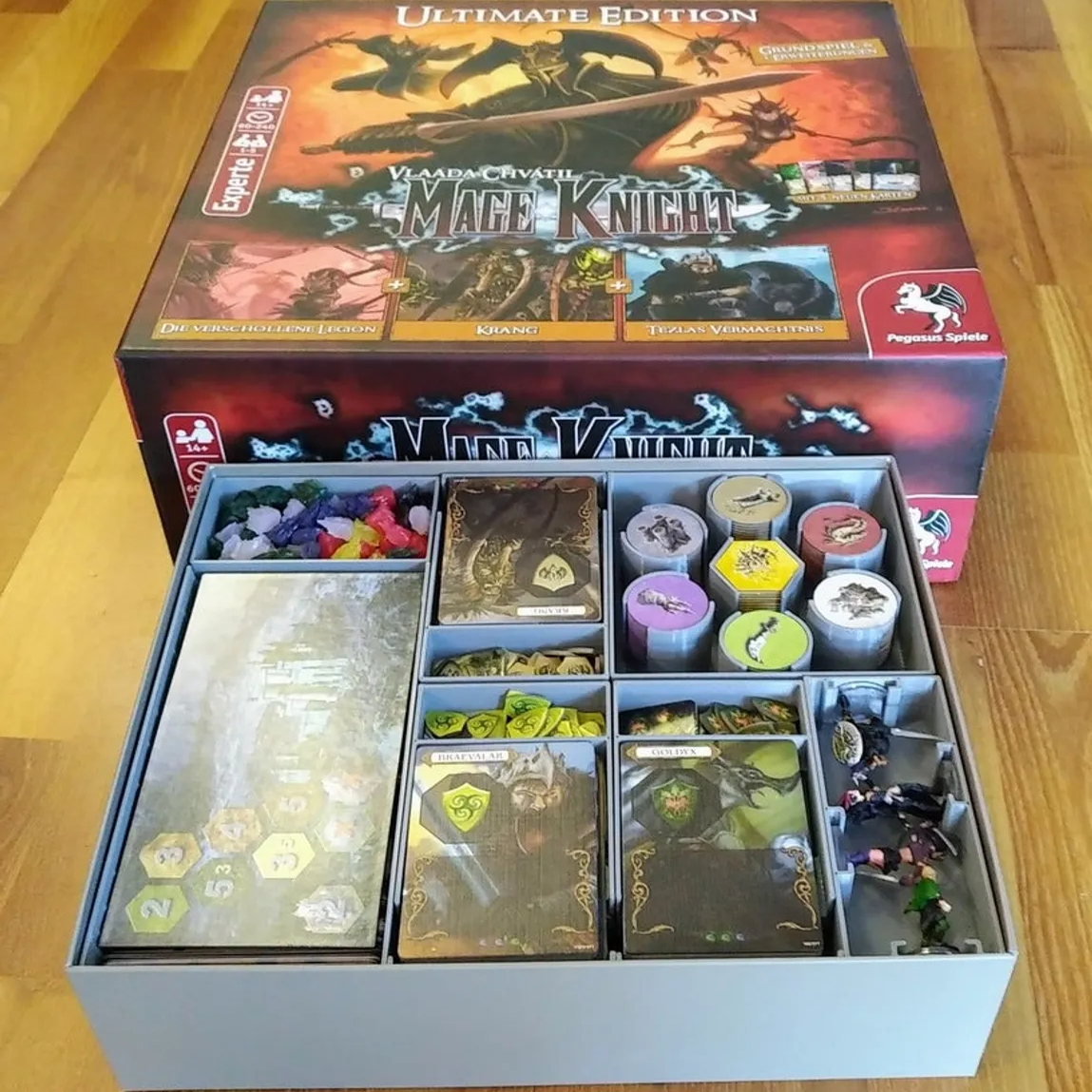 【魔法骑士收纳套装】Mage Knight整理分类Insert代币Original