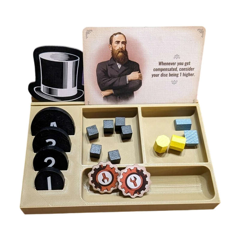 【熔炉玩家面板托盘】桌游角色资源盘升级配件扩展套件token面板