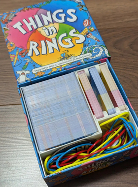 【环中之物桌游收纳套装】Things in Rings整理Insert Organizer