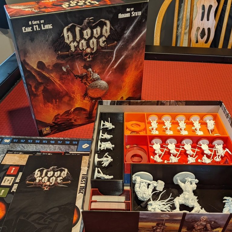 【 血色狂怒收纳套装】桌游收纳token归整理归类目盒子牌套件牌盒