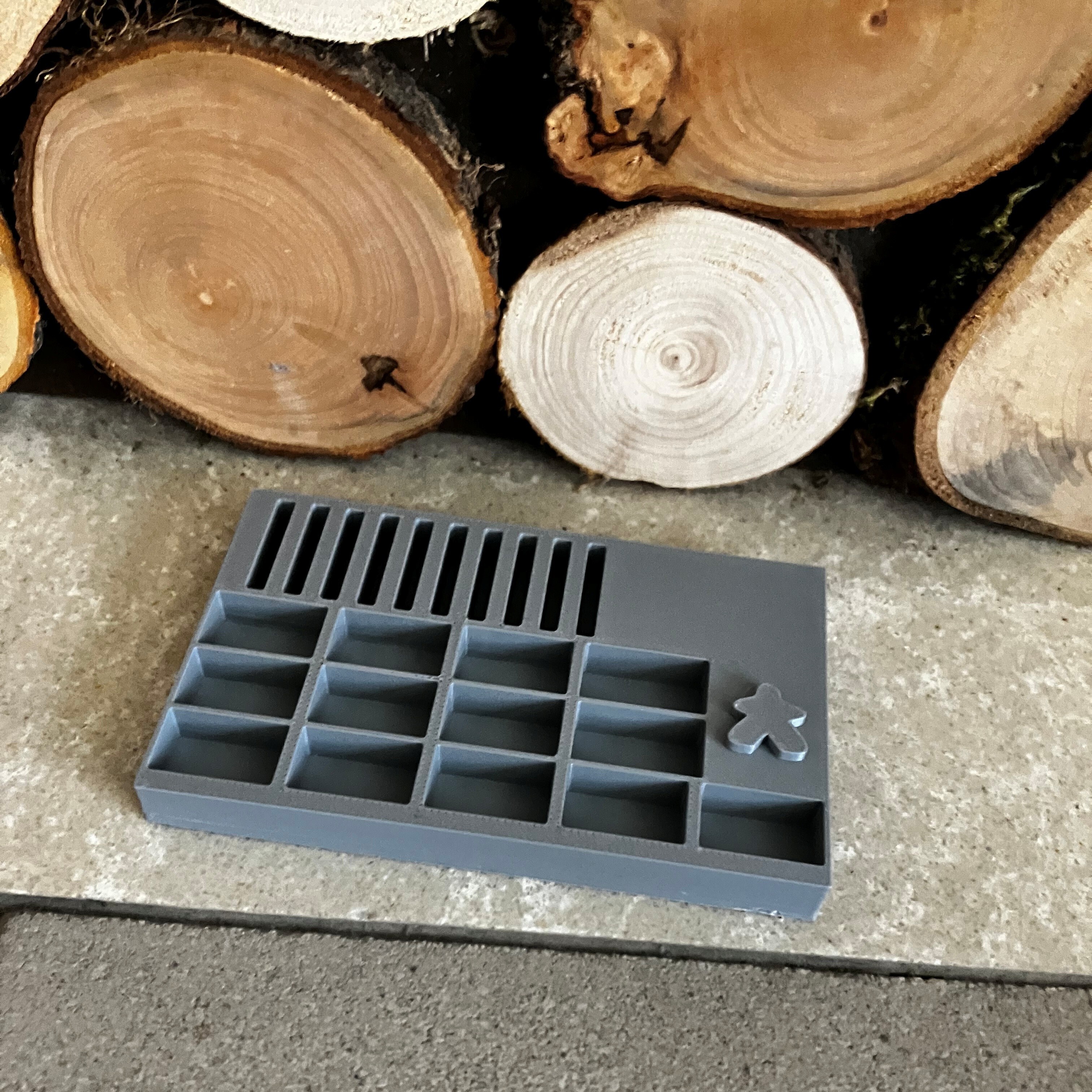 【卡卡颂收纳套装】米宝托盘整理token桌游收纳神器盒子牌套牌盒