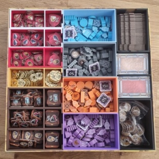 【天下桌游收纳套装】TIANXIA整理代币神器分装Insert Organizer