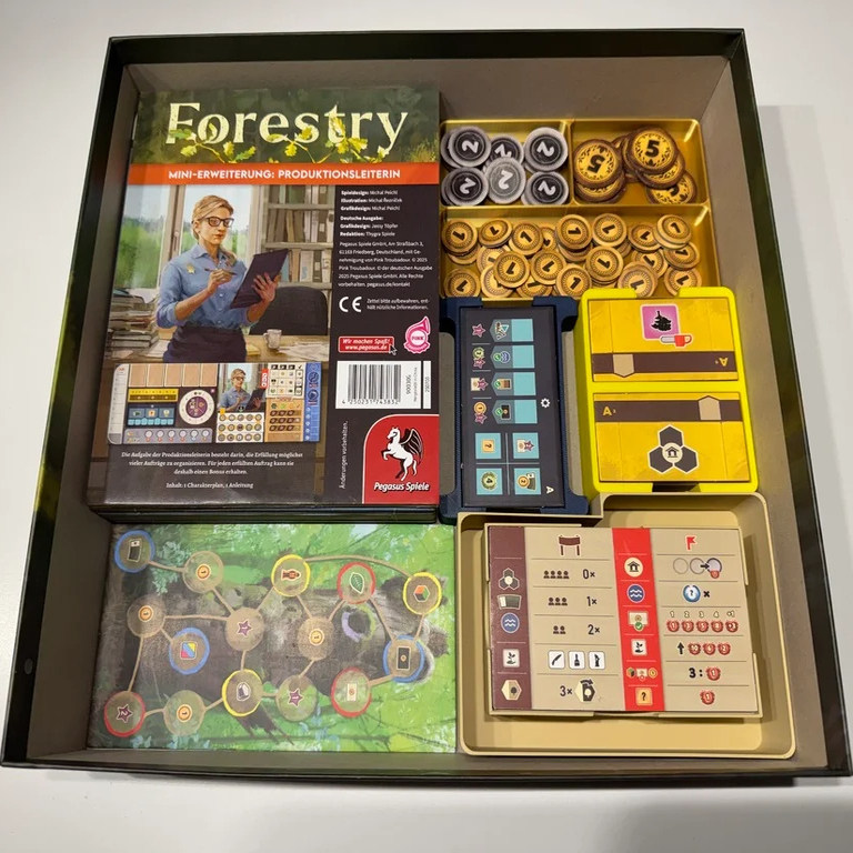 【林业 桌游收纳套装】Forestry代币整理神器具Insert Organizer