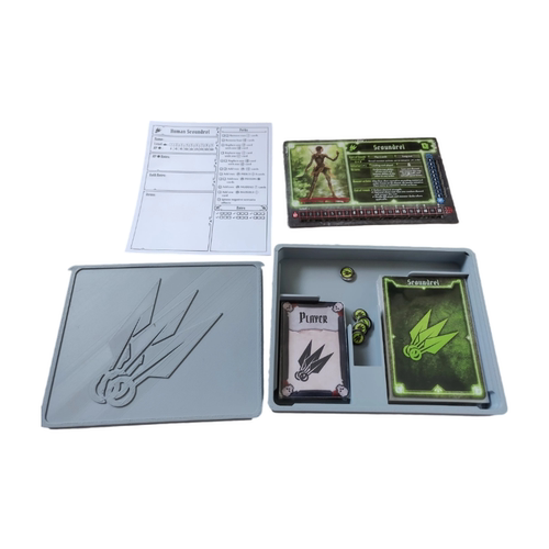 【幽城迷港角色盒收纳套装】Gloomhaven整理分类character box