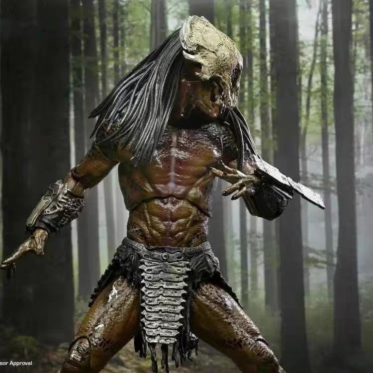 NECA 铁血战士野性掠食者 野性铁血 7寸可动人偶 全新盒装