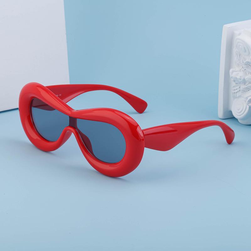 New conjoined sunglasses, funny women's glasses, persona