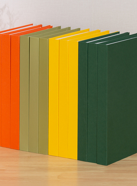 速发纯色假书书装饰品件板样摆间软装设计展厅道具书壳模型书