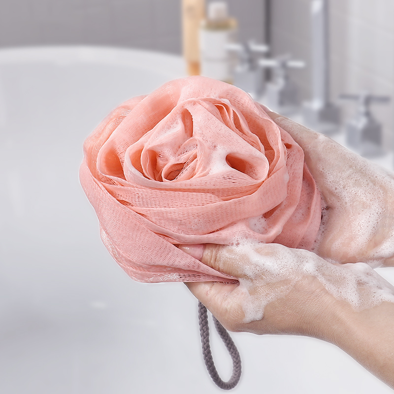 速发 大号不爱沐浴球浴花 家用搓澡浴擦搓背起泡可易散洗澡花