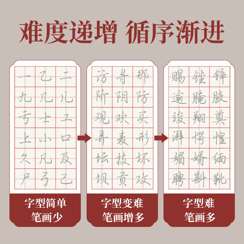 速发【一起练好字】行书速成练,每天练一练 轻松写好字 送笔