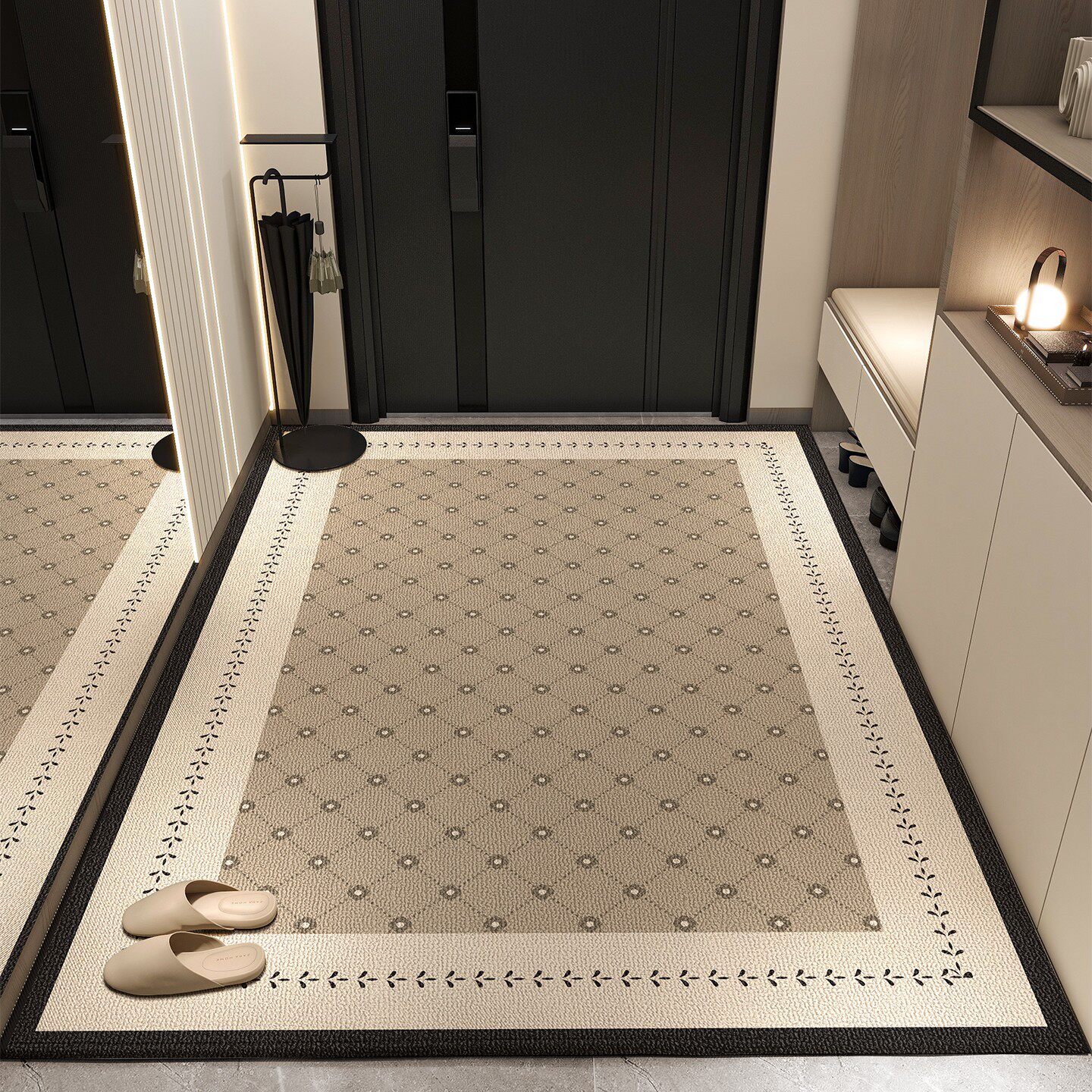 日本入户门地垫高级感进门耐脏防滑家用轻奢可裁剪可定制门口地毯,居家布艺,入户地垫,淘宝优惠券,粉丝福利购,淘宝优惠卷