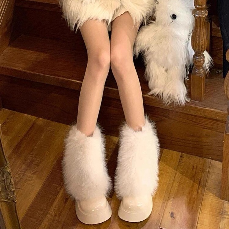 厚底增高雪地靴2025年