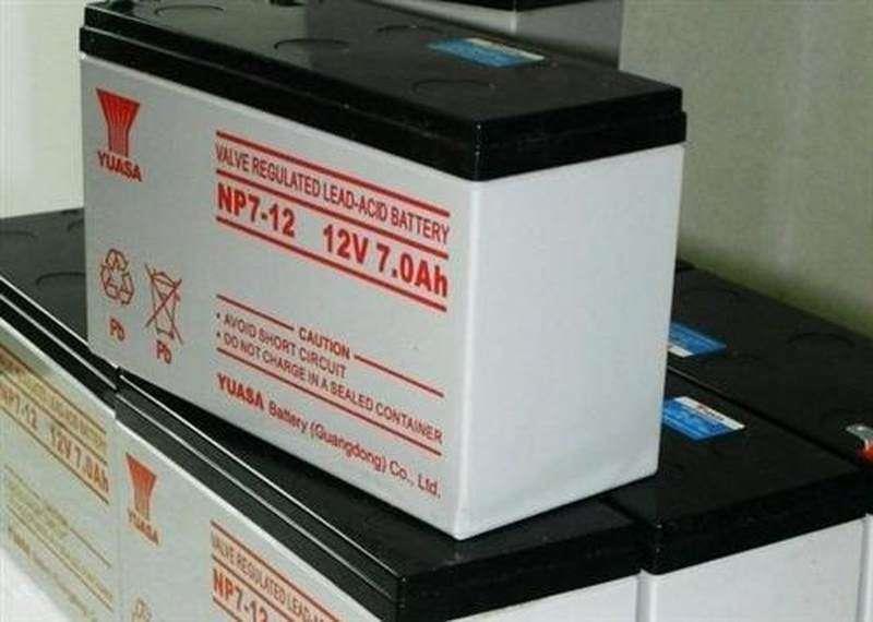 汤浅蓄电池12V7AH铅酸免维护EPSUPS电源直流屏免维护NP7-12电池