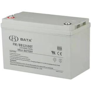 鸿贝蓄电池12V120AH蓄电池FM 机房设备UPS电源专用 BB12120T