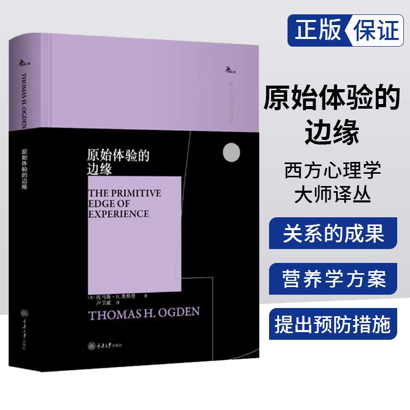原始体验的边缘 托马斯H奥格登 精神分析 对克莱因/比昂/温尼科特思想分析 偏执分裂/抑郁/自闭毗连模式 客体关系理论 心理学书籍