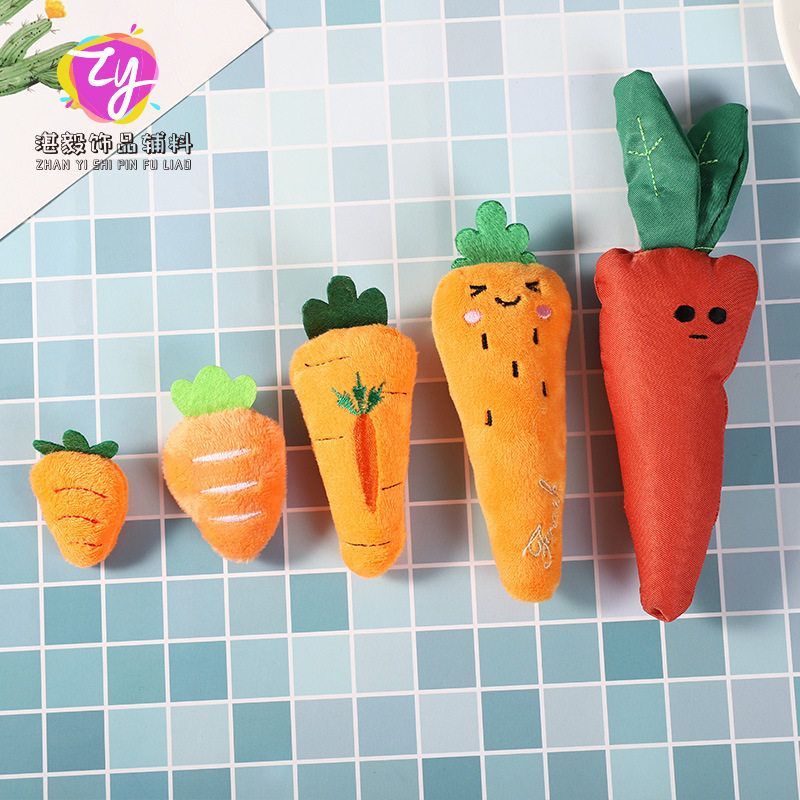 充棉萝卜可爱箱包饰品卡通围巾
