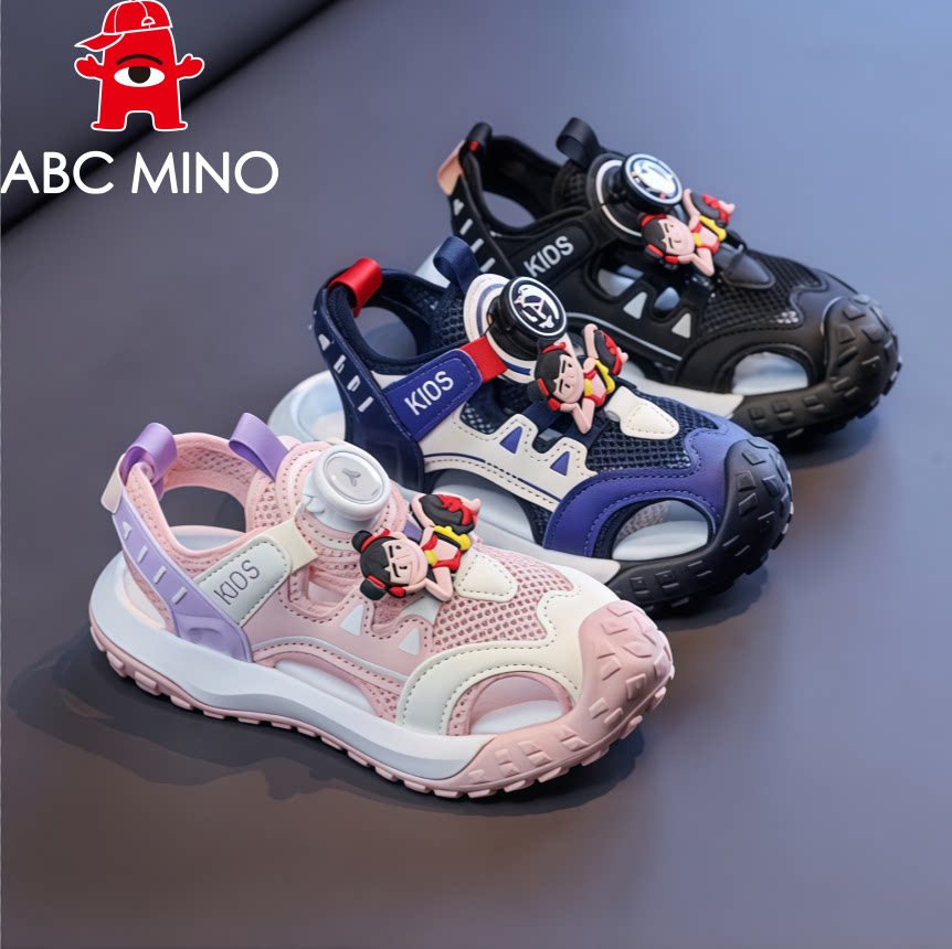 ABCMINO儿童包头溯溪凉鞋不闷脚