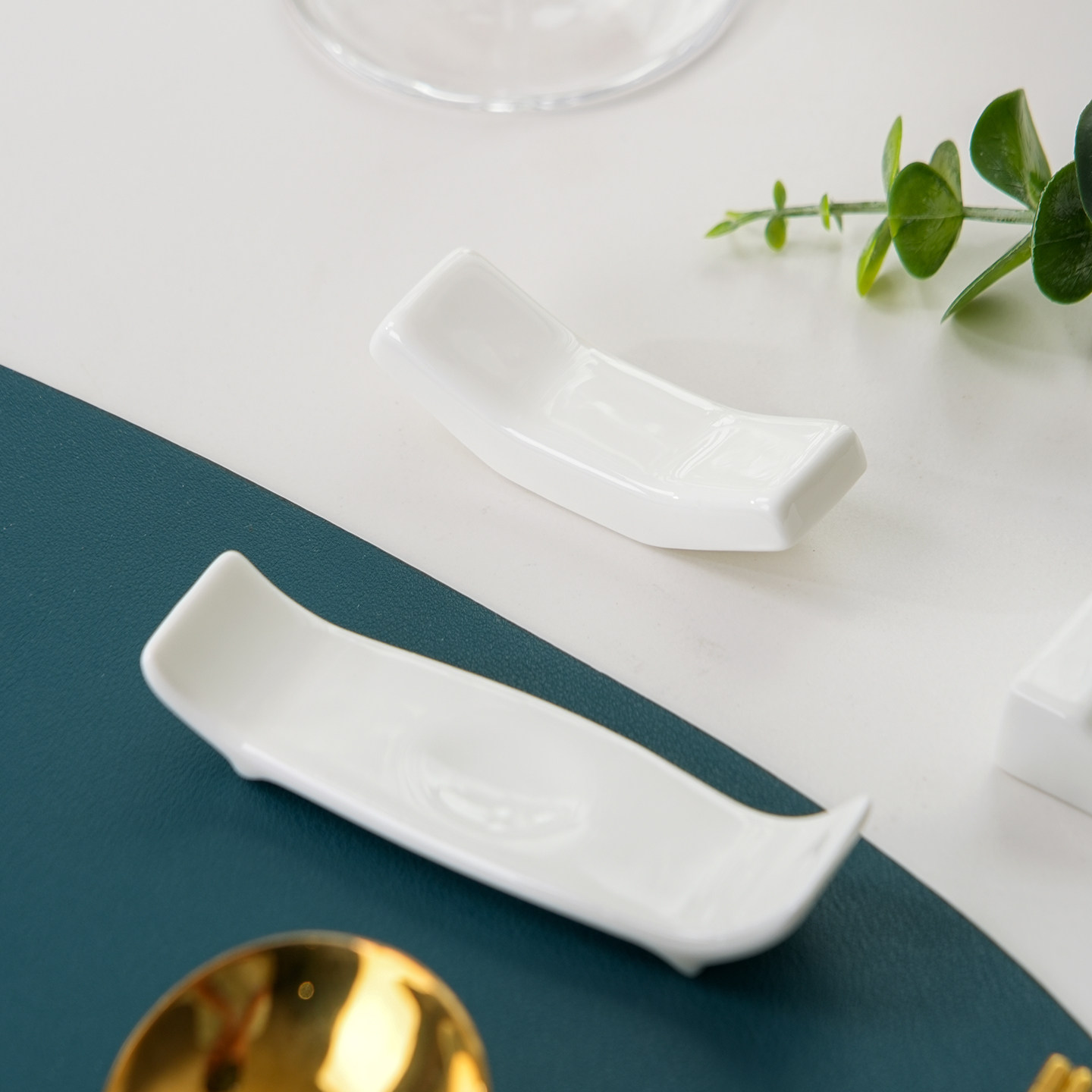 静茜优质无铅实心骨瓷筷架勺托餐厅创意陶瓷筷子架托酒店摆台餐具,餐饮具,筷子架,淘宝优惠券,粉丝福利购,淘宝优惠卷